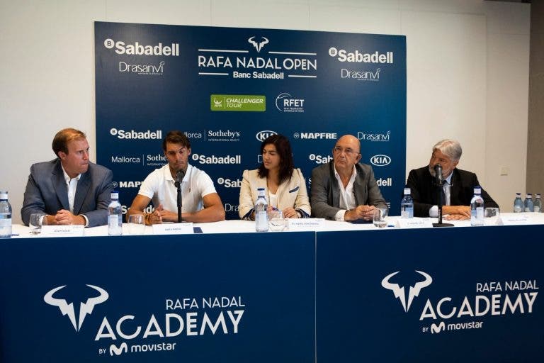 Nadal anuncia Challenger: «É um grande passo para a Academia»