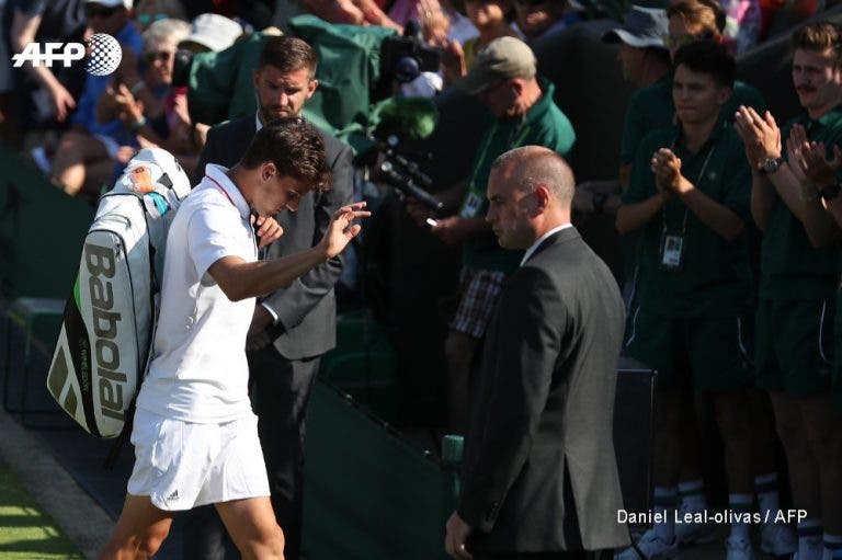 Thiem acusa o desgaste e abandona encontro diante de Baghdatis