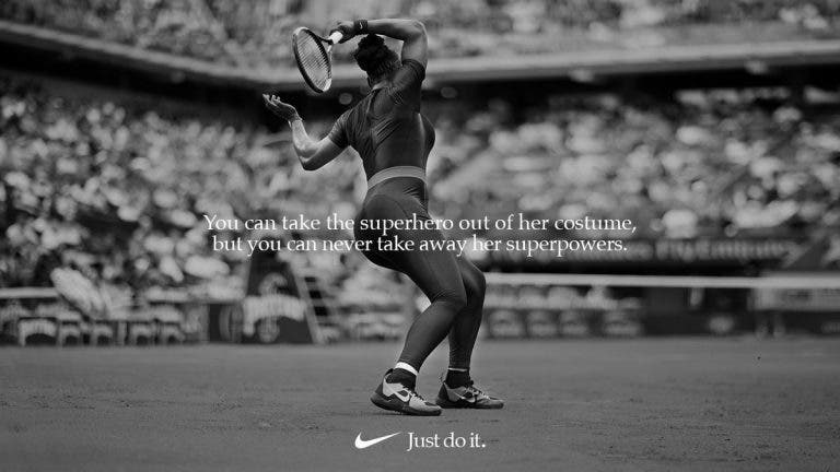 Nike não ficou calada no caso ‘macacão de Serena’: «Não lhe tiram os super-poderes»