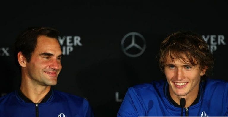 Zverev e o calendário: «Federer é mais velho, não tem de jogar todos os torneios»