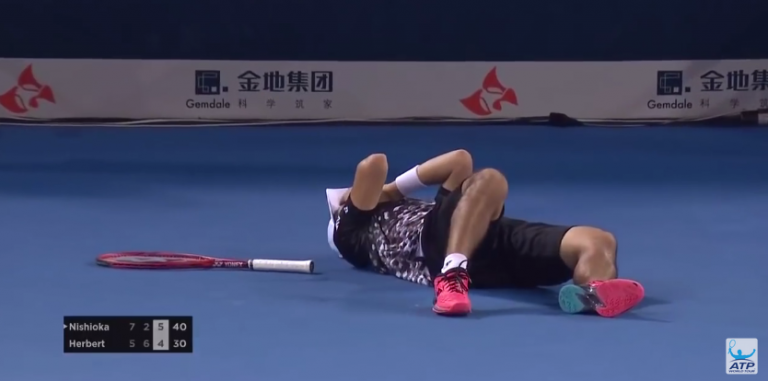 [VÍDEO] O ponto que deu o primeiro título ATP a Nishioka