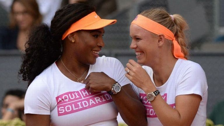 Wozniacki: «Quem conhece a Serena sabe que ela nunca recebe coaching»