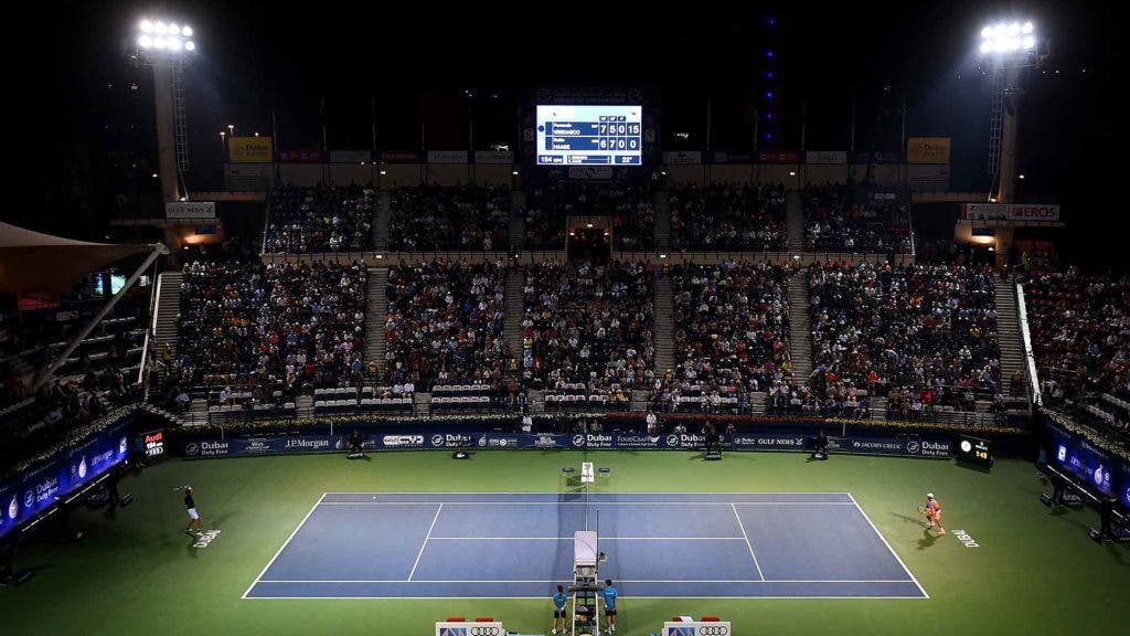 O ténis não pára: eis o quadro completo do ATP 500 do Dubai que conta com quase metade do top 30