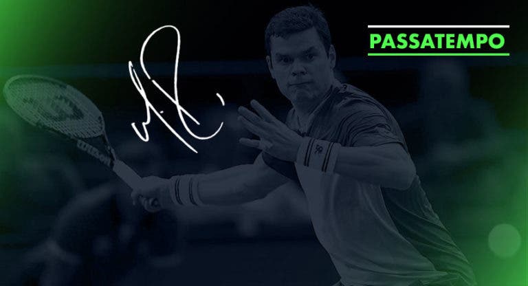 Ganhe uma raquete autografada por Milos Raonic