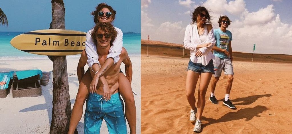 Olya Sharypova, a ex-tenista que virou modelo e conquistou… Zverev