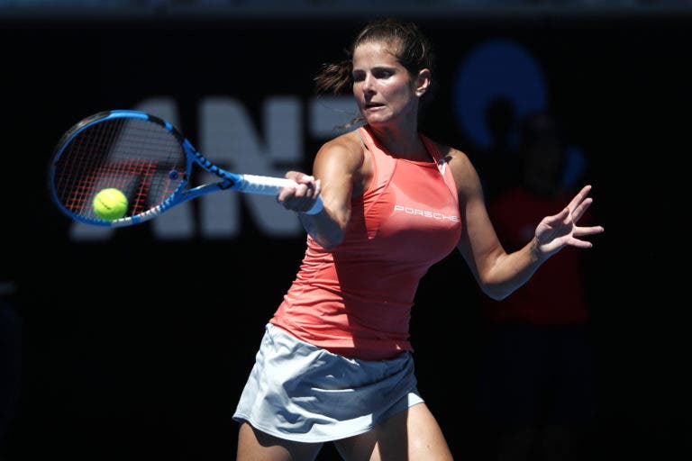 Goerges serve para fechar o encontro mas torna-se na primeira cabeça-de-série eliminada no Australian Open