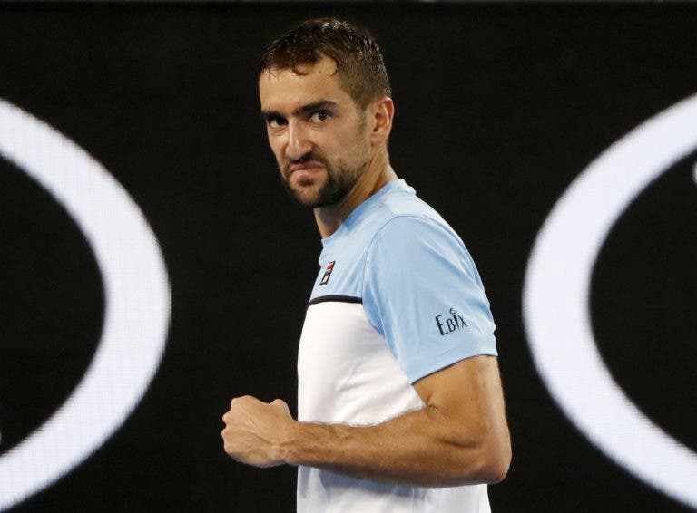 AO: Cilic verga Bautista-Agut em 4h10 e segue com Fucsovics e Sandgren para os ‘oitavos’