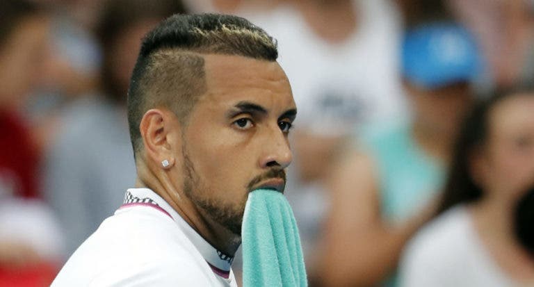 Kyrgios e a derrota de Djokovic: «Quando sou eu dizem que voltou o velho Nick, com o Novak é porque não está bem»