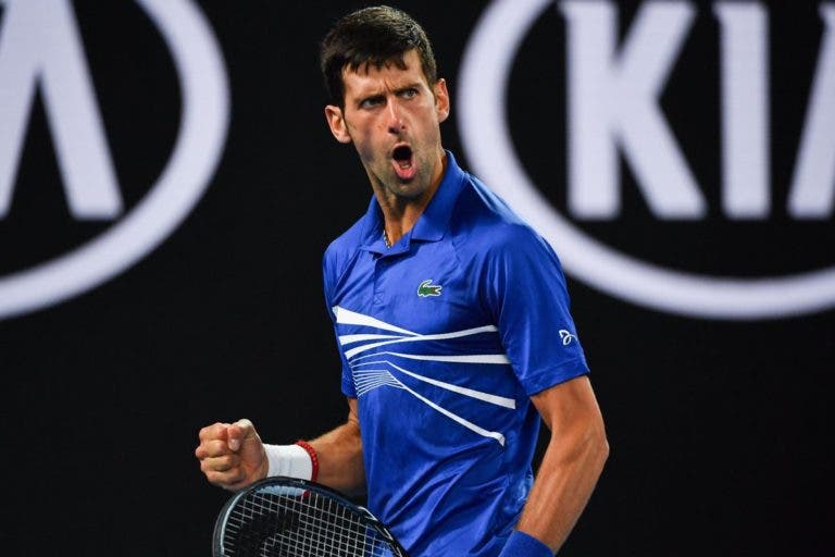 Novak Djokovic alcança feito incrível e inédito na história do ténis mundial