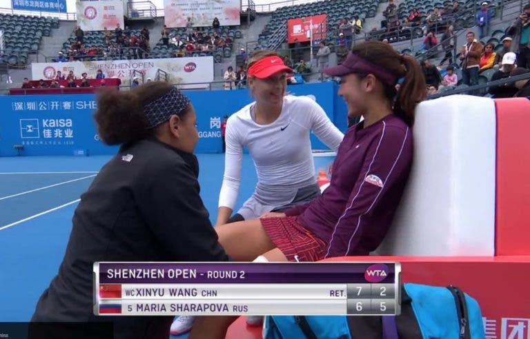 Sharapova conforta adversária: «Se continuares a jogar assim serás n.º 1, prometo»
