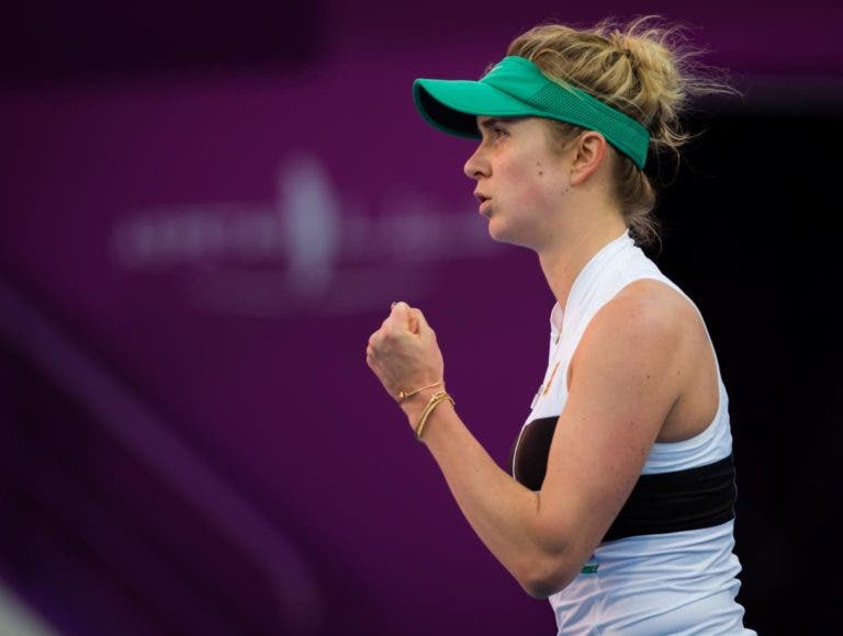 Svitolina despacha Ostapenko num dos duelos mais aguardados do dia em Doha