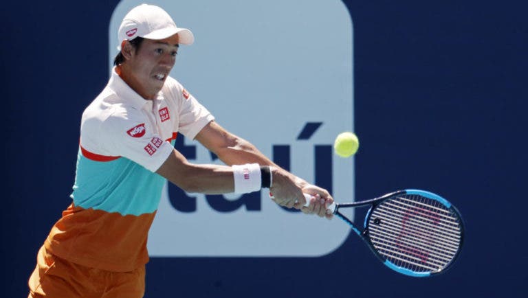 Nishikori após a derrota surpreendente em Miami: «Não estou a jogar mal de todo, não há motivos para alarmes»