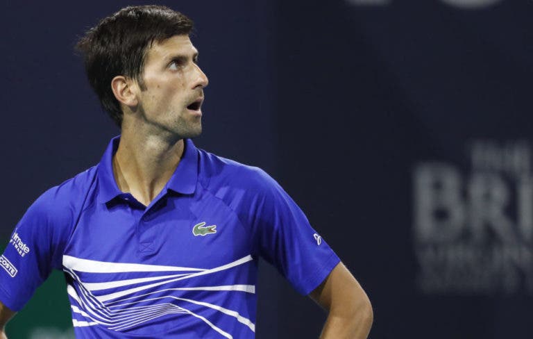 Eliminado! Djokovic perde para Bautista Agut nos ‘oitavos’ e está FORA do ATP 1000 de Miami