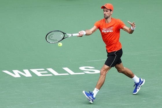 Djokovic já conhece primeiro adversário em Indian Wells
