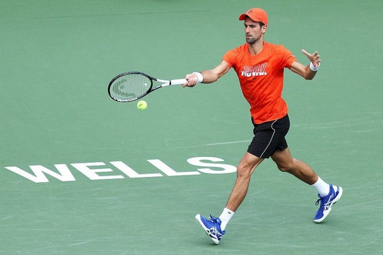Djokovic já conhece primeiro adversário em Indian Wells