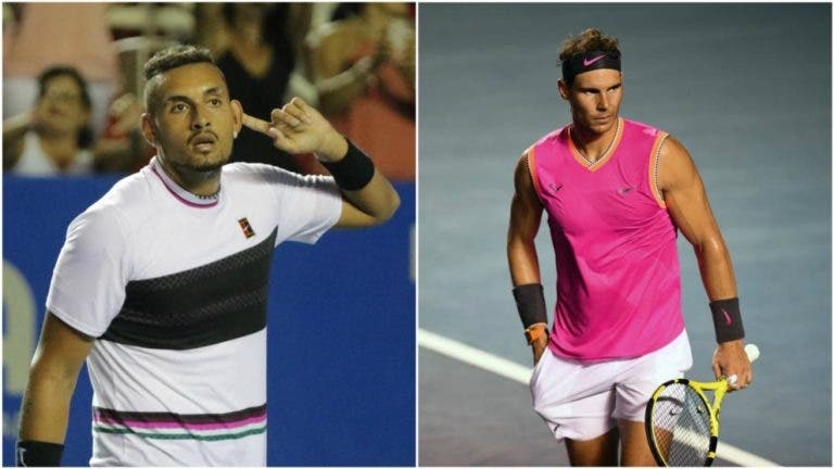Acapulco: conhecido o quadro completo com Nadal e Kyrgios bem longe