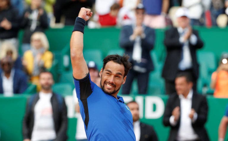 Fognini e Sonego alcançam registo de 41 (!) anos no ténis italiano