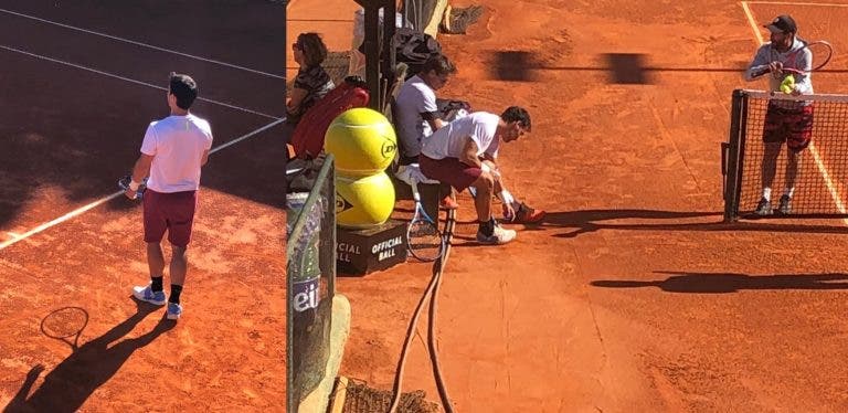 [VÍDEO] Chegou Fabio Fognini… e já treina no Estoril