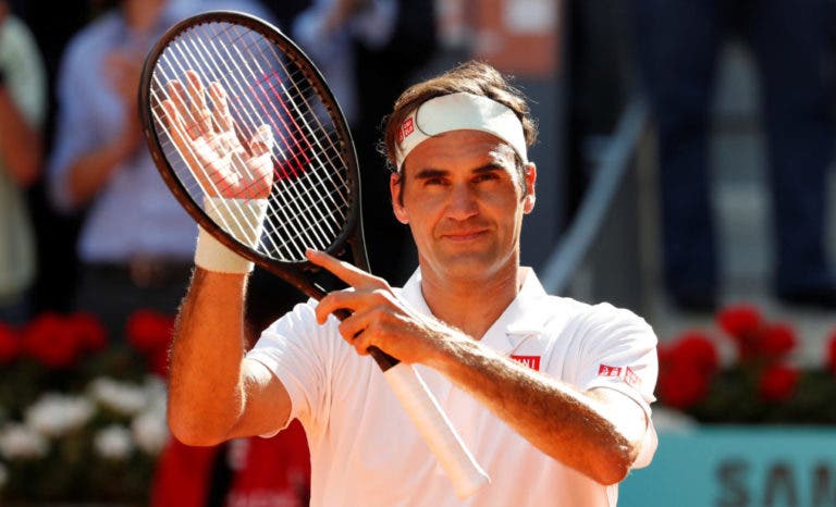 Mutua Madrid Open anuncia lista de sonho… com Roger Federer presente
