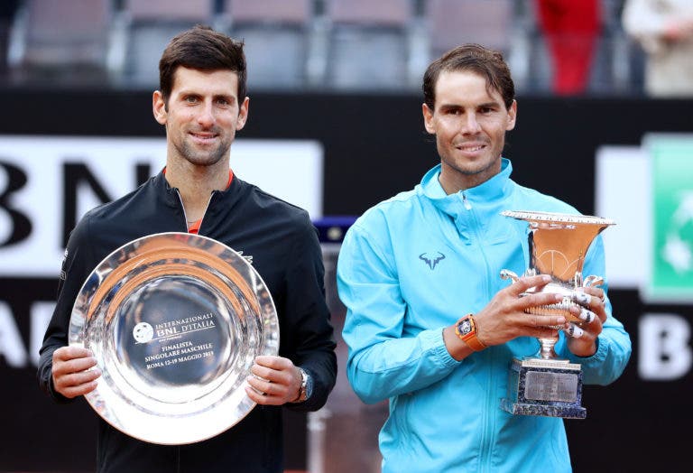 De novo na frente: Nadal volta a descolar de Djokovic e é o jogador com mais Masters 1000 da história