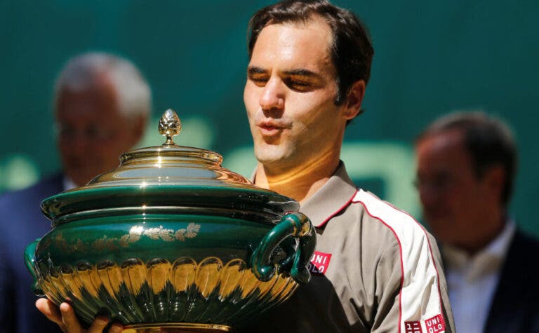 Federer vai marcar presença no ATP 500 de Halle para ser homenageado
