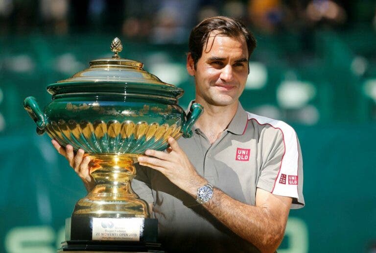 Federer: «Muitas das vezes em que joguei bem em Halle ganhei em Wimbledon»