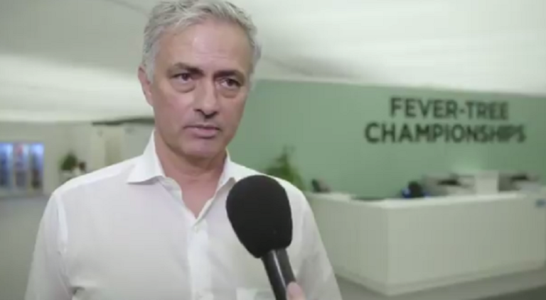 [VÍDEO] José Mourinho explica por que razão é muito fã de ténis