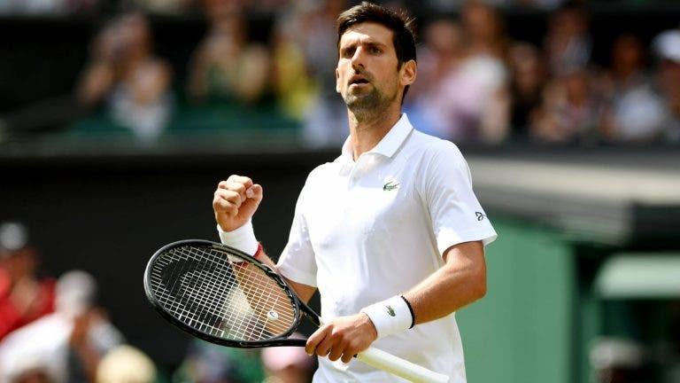 Djokovic acelera para a terceira ronda de Wimbledon