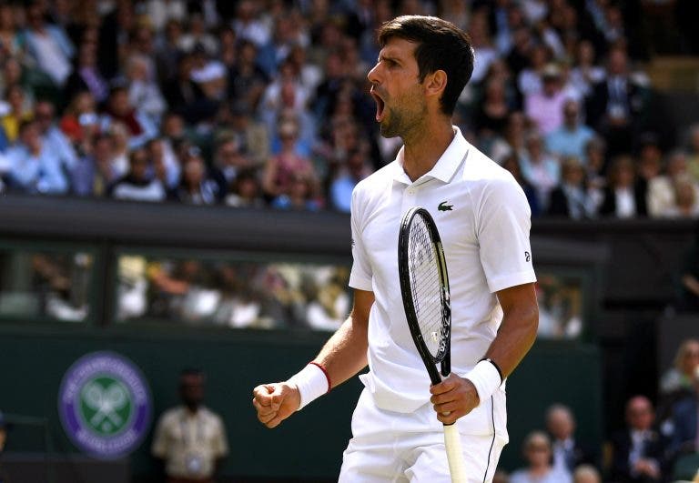 Wimbledon: siga Novak Djokovic vs. David Goffin no nosso live center