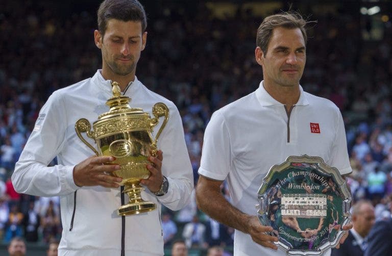 Djokovic considera a final de Wimbledon com Federer a segunda melhor da carreira: adivinha qual é a primeira?