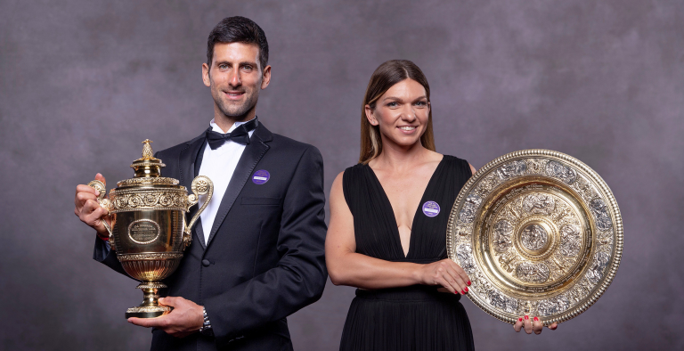 Não houve dança no baile em Wimbledon e Halep ‘responsabiliza’ Djokovic