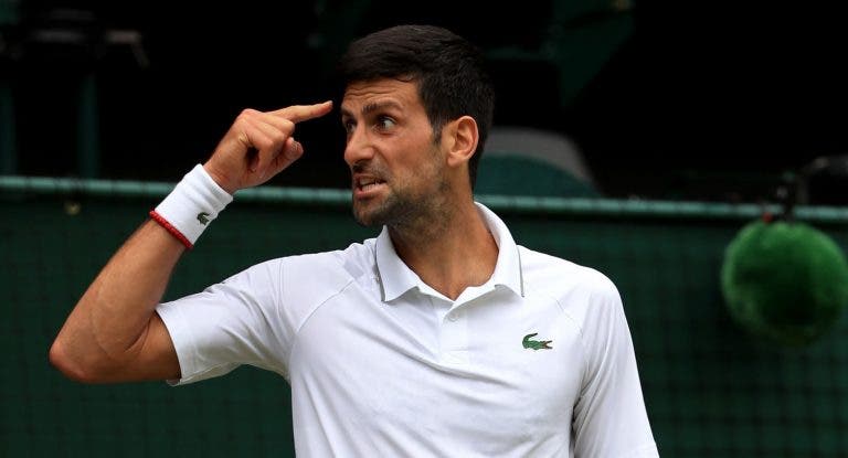 Árbitro da final de Wimbledon diz que Djokovic não sabia quando se jogava o tie-break do 5.º set