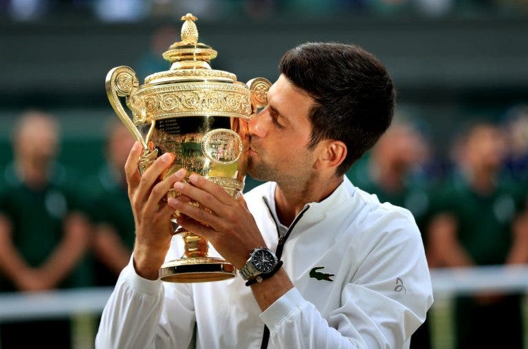 Djokovic: «Fazia os meus próprios troféus e sonhava em estar aqui um dia»
