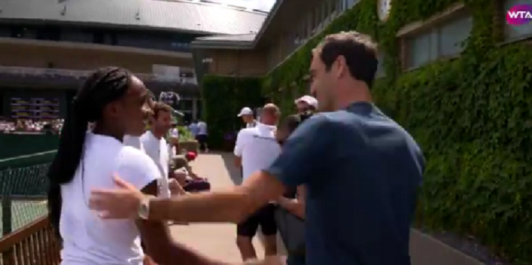 Roger Federer também reagiu à vitória de Gauff no US Open