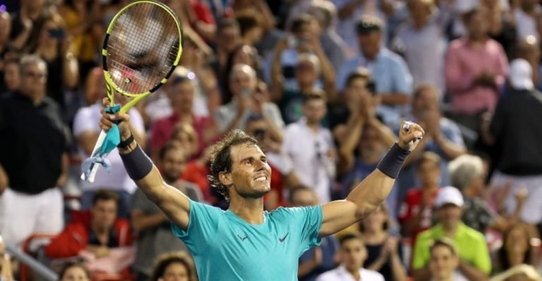 Nadal arrasa Medvedev e é campeão no Canadá pela quinta vez