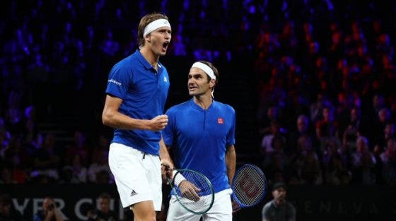 EUROPA 3-1 MUNDO: Federer/Zverev arrasam Shapovalov/Sock