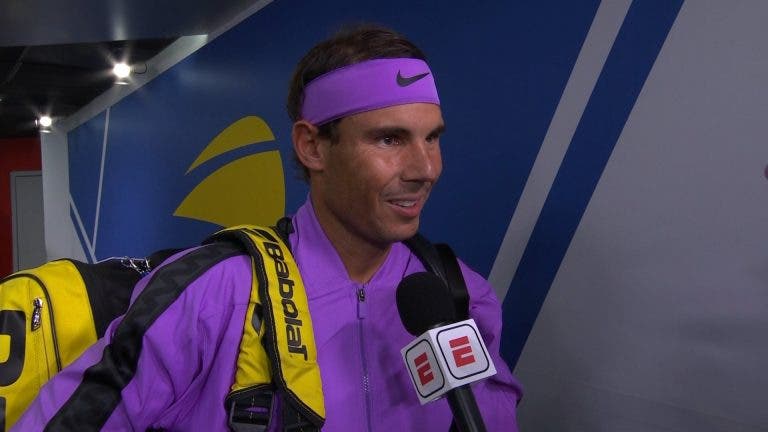Nadal: «Primeiro set foi crucial, tive sorte no tie-break»