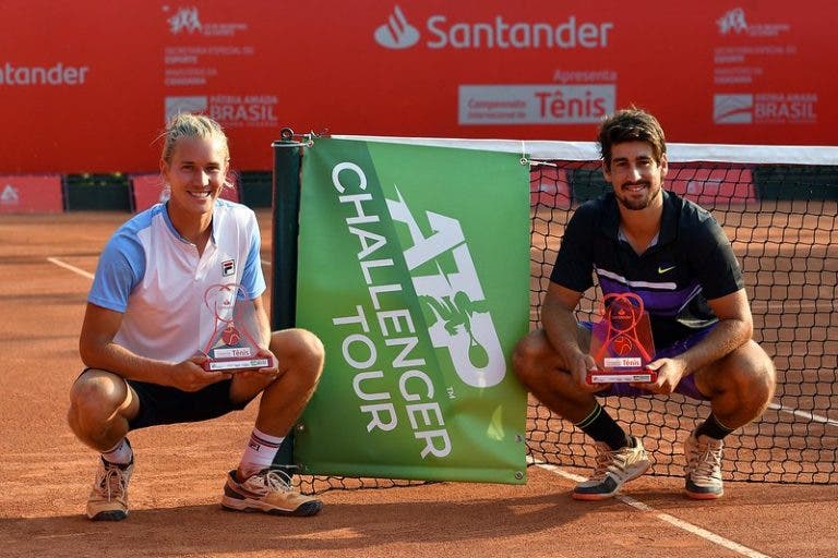 Orlando Luz e Rafael Matos conquistam título de pares no Challenger de Campinas