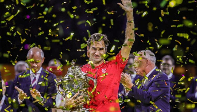 Federer explica o porquê de se ter emocionado após a conquista do 10.º título em Basileia