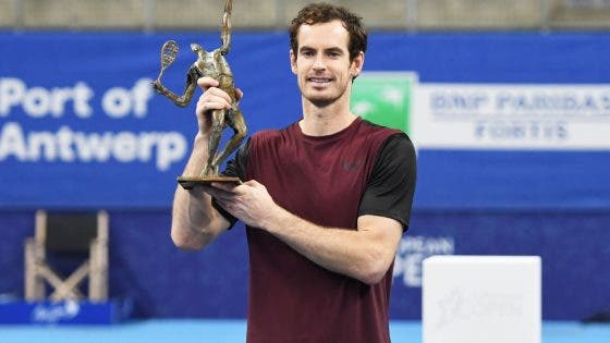 A caminho do top 100: Andy Murray vai subir mais 116 lugares no ranking mundial