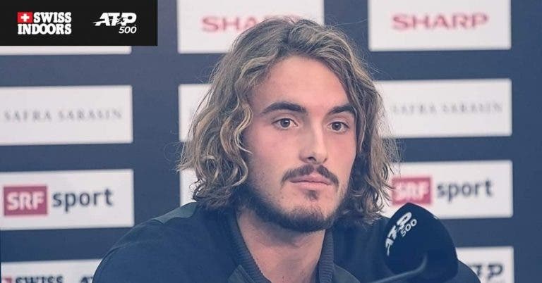 Tsitsipas: «Não vou fazer a barba tão cedo, quero ficar como o James Harden»