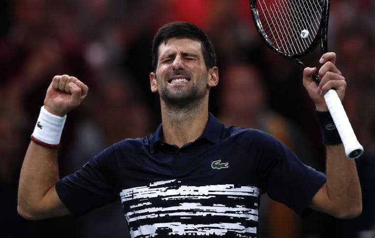 Djokovic é demasiado forte para Shapovalov e conquista 5.º título da carreira em Paris-Bercy