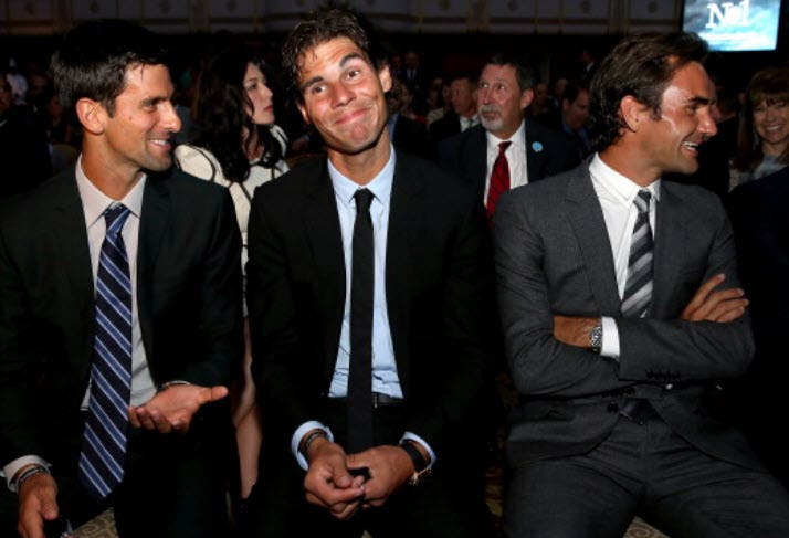 Nadal-Djokovic-Federer