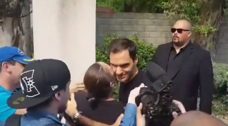[VÍDEO] Federer foi recebido na Argentina… com beijos de fãs