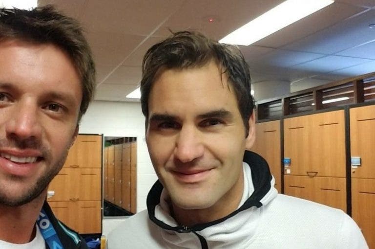 Zeballos recorda selfie com Federer no balneário: «A sua humildade é incrível»