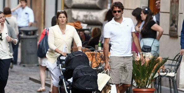 Federer+and+family+in+Rome