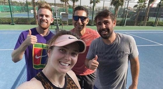 Marcos Baghdatis anuncia que vai treinar Elina Svitolina