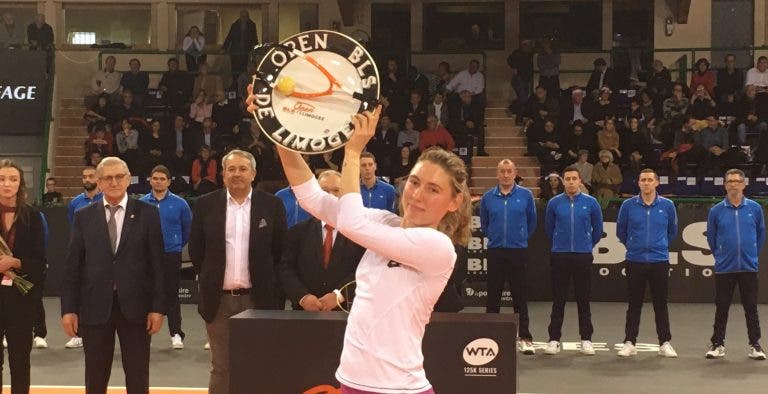Há ténis a acontecer: Alexandrova campeã do WTA 125 de Limoges