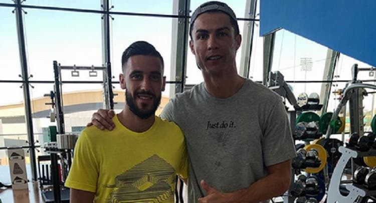 Djokovic não foi o único tenista a encontrar Ronaldo no Dubai