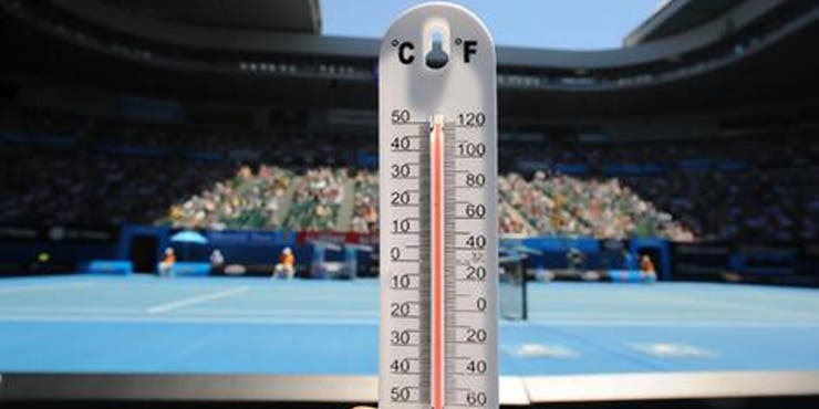 Calor extremo: em dia de Federer vs Djokovic, Melbourne volta a ter temperaturas elevadíssimas